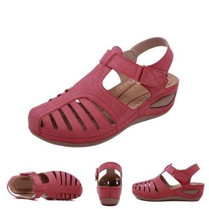 Sandales orthopédiques légères en cuir