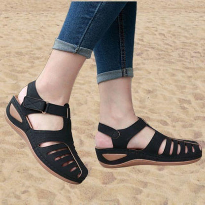 Sandales orthopédiques légères en cuir